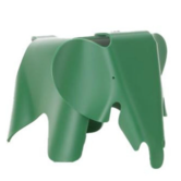 Vitra Eames Elephant Kruk Emerald RE