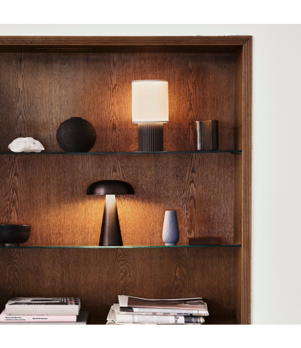 &Tradition Manhattan SC52 Portable Lamp aluminium, canvas