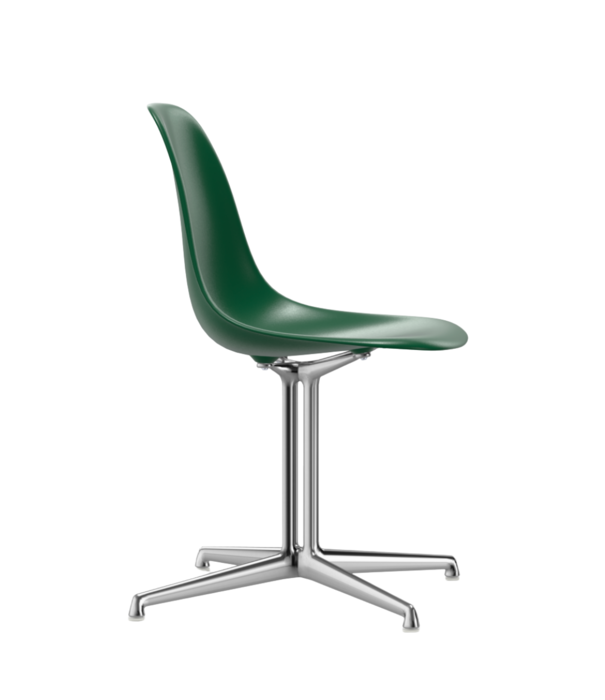 Vitra  Vitra Eames Plastic Side Chair DSL , polished base, La Fonda Base