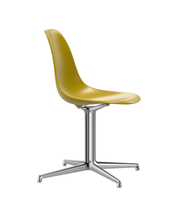 Vitra  Vitra Eames Plastic Side Chair DSL , polished base, La Fonda Base