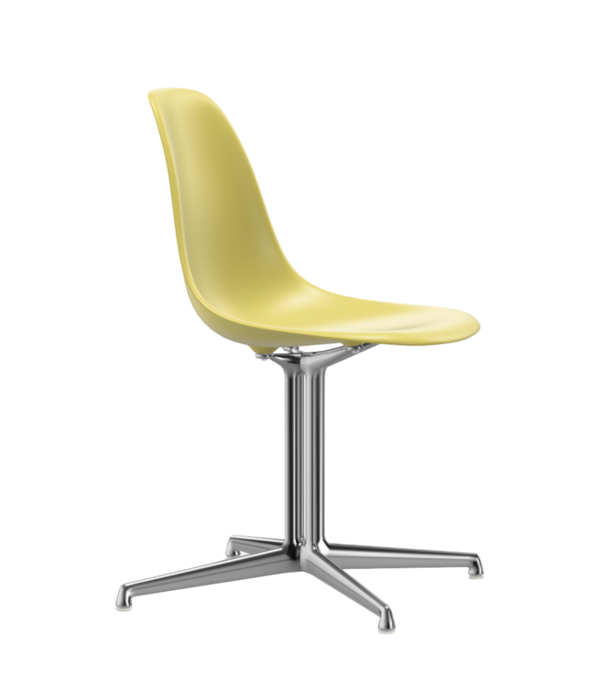 Vitra  Vitra Eames Plastic Side Chair DSL , polished base, La Fonda Base