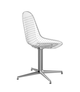 Vitra Wire Chair DKL Eetkamerstoel, La Fonda onderstel