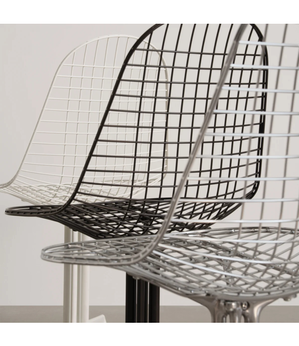 Vitra  Vitra Wire Chair DKL Eetkamerstoel, La Fonda onderstel