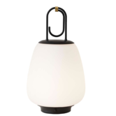Lucca SC51 table lamp, opal - black