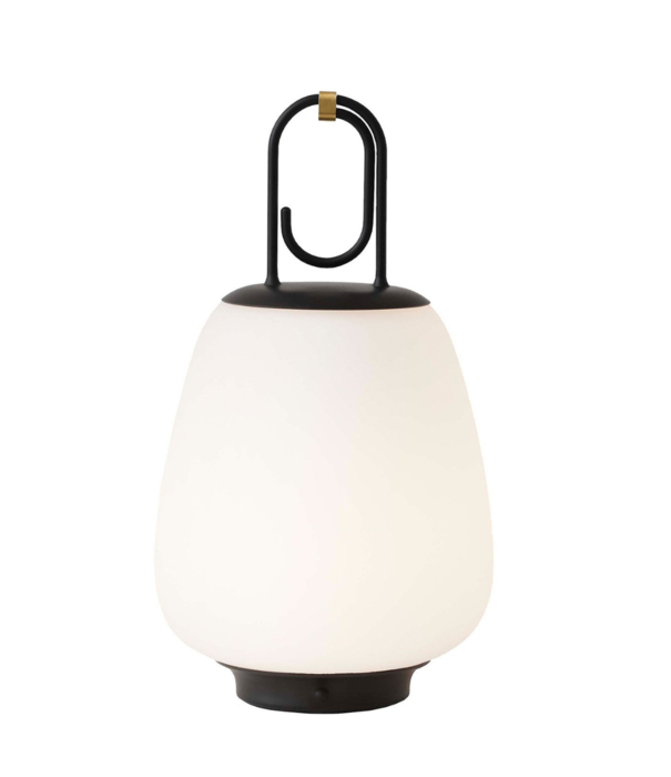 &Tradition Lucca SC51 Portable black, opal glass