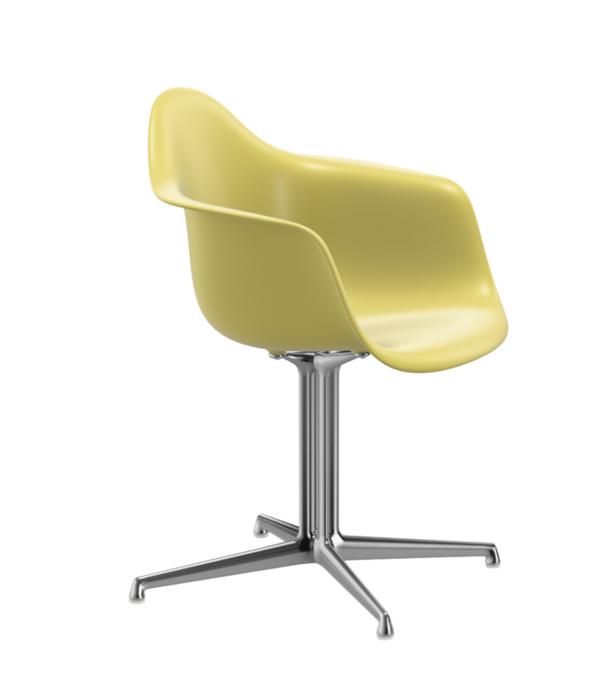 Vitra  Vitra Eames Plastic DAL Dining Chair,  polished aluminium base