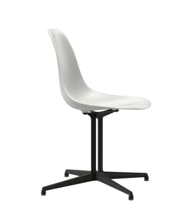 Vitra  Vitra Eames Plastic Side Chair DSL, deep black onderstel, La Fonda base