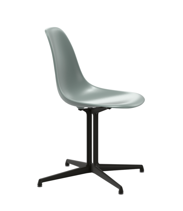 Vitra  Vitra Eames Plastic Side Chair DSL, deep black onderstel, La Fonda base