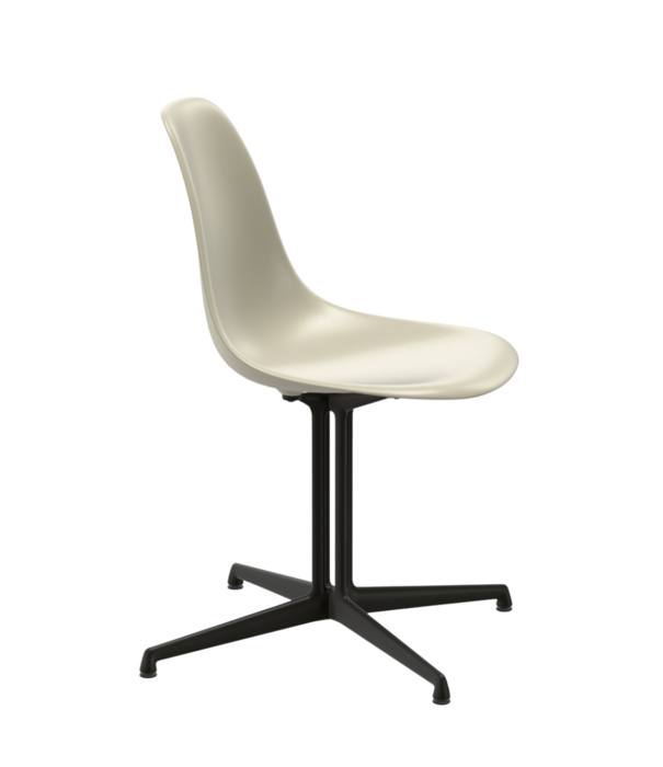 Vitra  Vitra Eames Plastic Side Chair DSL, deep black onderstel, La Fonda base