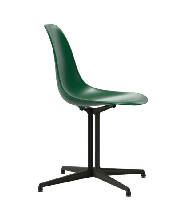 Vitra  Vitra Eames Plastic Side Chair DSL, deep black onderstel, La Fonda base