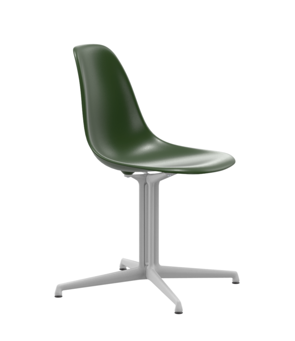 Vitra  Vitra Eames Plastic Side Chair DSL , white base, La Fonda Base