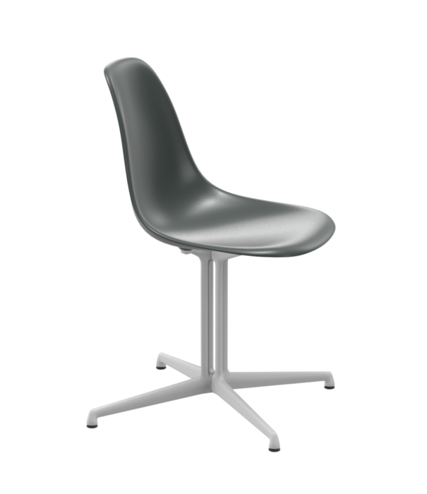 Vitra  Vitra Eames Plastic Side Chair DSL , white base, La Fonda Base