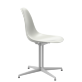 Vitra Eames Plastic Side Chair DSL, wit onderstel, La Fonda base