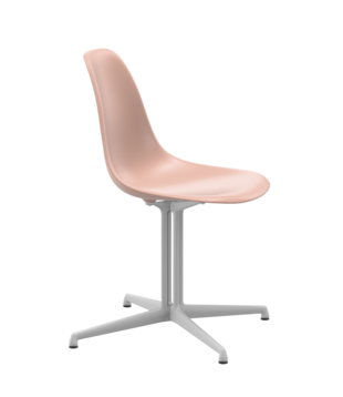 Vitra Eames Plastic Side Chair DSL , white base