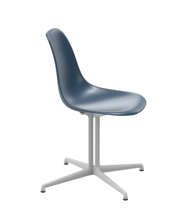 Vitra  Vitra Eames Plastic Side Chair DSL, white onderstel , La Fonda base