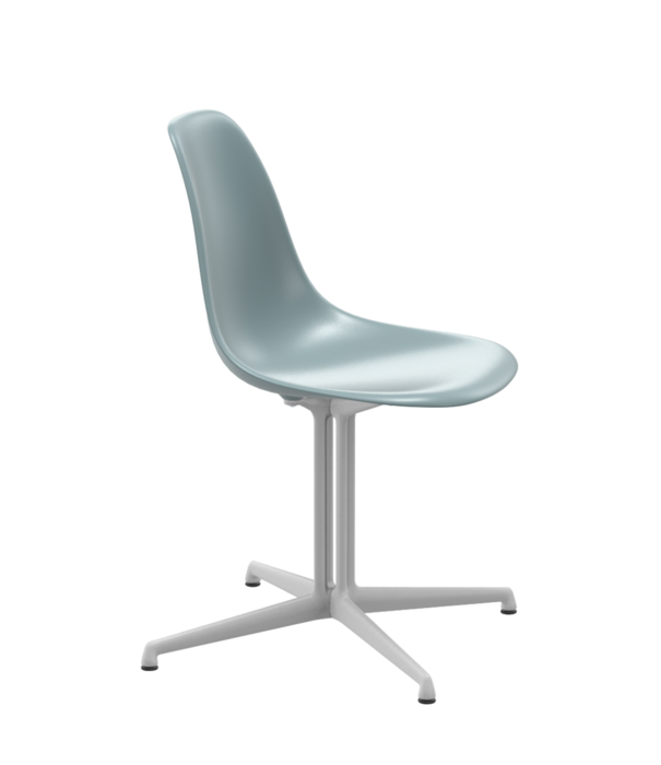 Vitra  Vitra Eames Plastic Side Chair DSL , white base, La Fonda Base