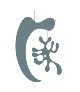 Vitra Plywood Mobile  Model AL ice grey