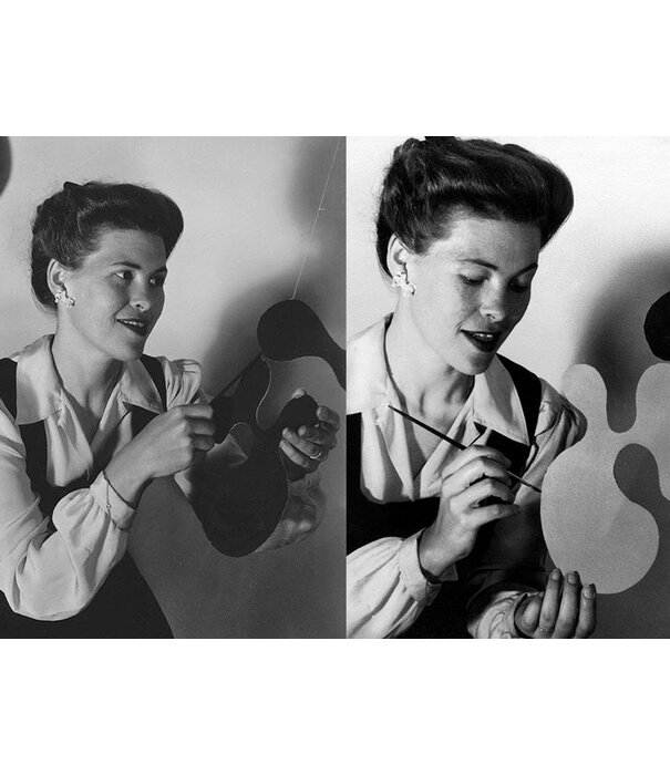 Vitra  Vitra Plywood Mobile Model AL black