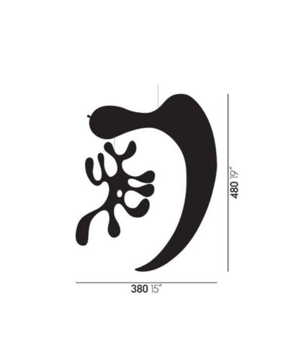 Vitra  Vitra Plywood Mobile Model AL black