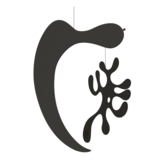 Vitra Plywood Mobile Model AL black