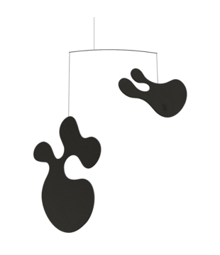 Vitra Plywood Mobile Model C black