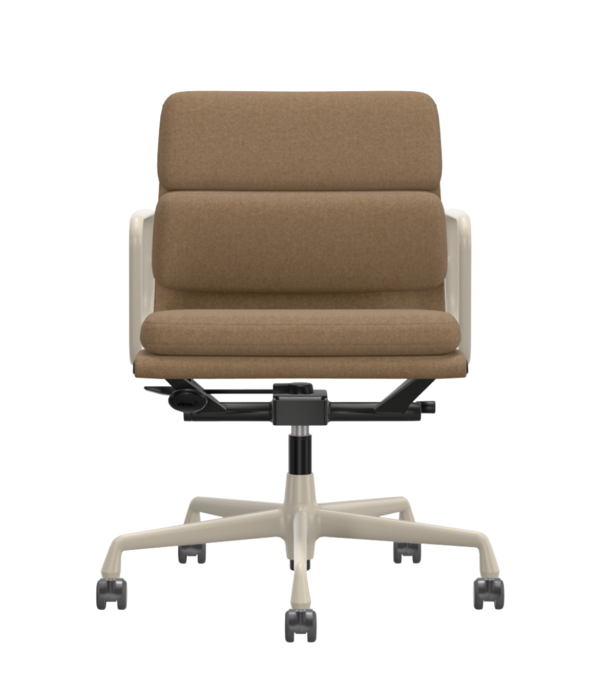 Vitra  Vitra Soft Pad Chair EA 217 chalk, stof Cosy 13 papyrus