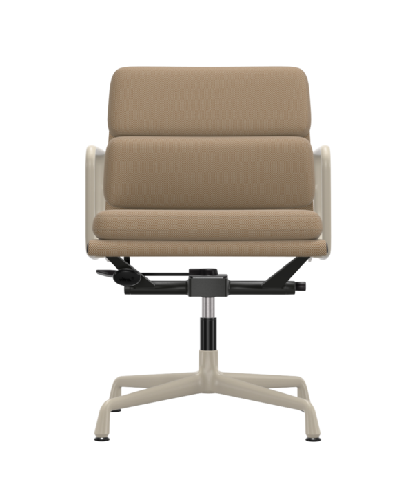 Vitra   Soft Pad Chair EA 231 chalk,  Laser RE papyrus / cream