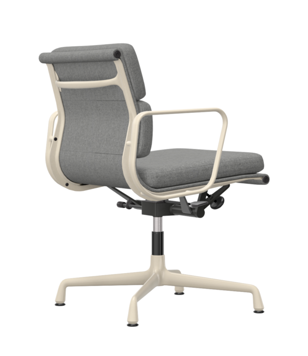 Vitra  Vitra Eames Soft Pad Chair EA 231 chalk,  Cosy pebble grey