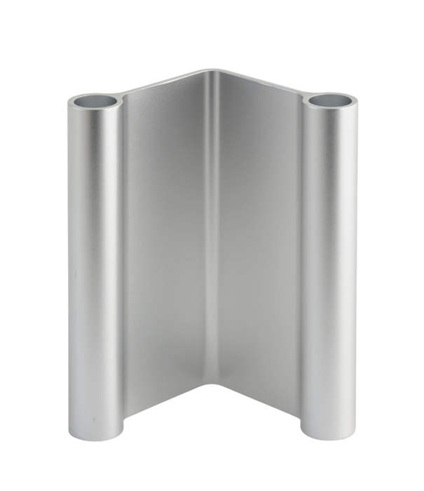 Muuto Pair candleholder aluminium 18cm
