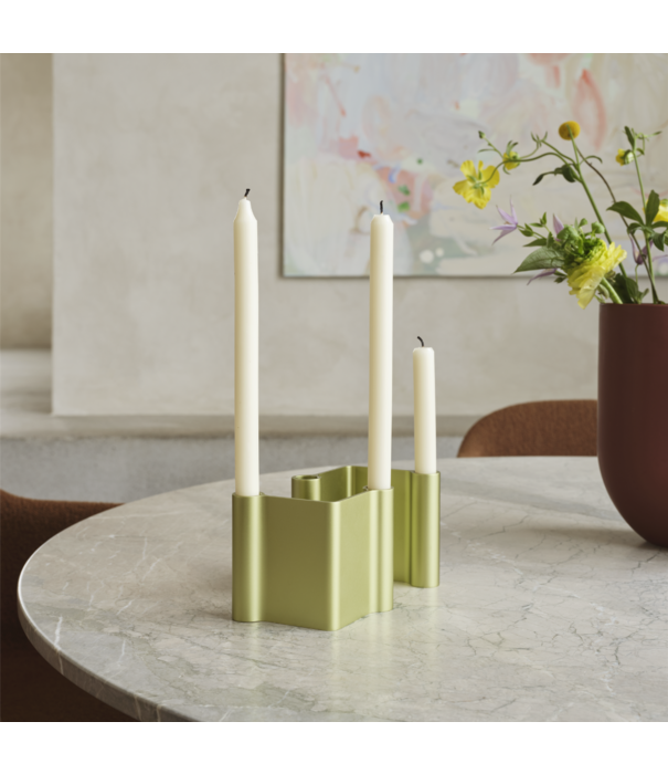 Muuto Pair Kandelaar aluminum 11cm