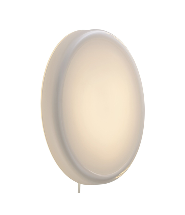 Muuto Looped wand/plafon lamp, with inline dimmer and plug, white