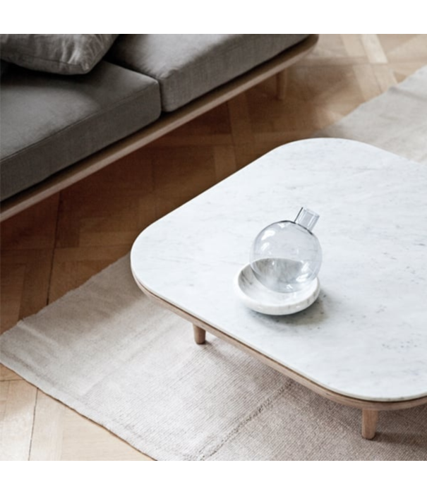 &Tradition Fly SC4 Coffee Table oak , marble table top