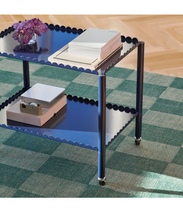 Hay   Check Vloerkleed beige