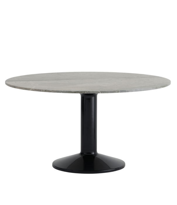 Muuto Midst Dining Table grey marble  Ø140