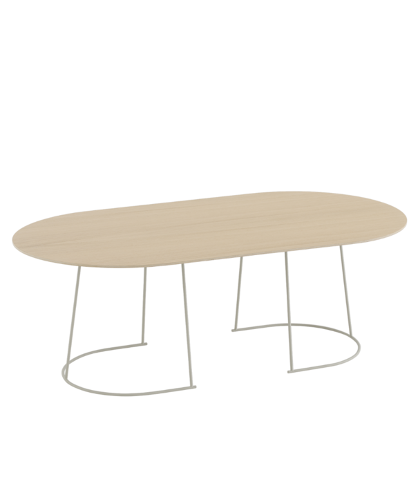 Muuto Muuto Airy Salontafel off white, eiken fineer