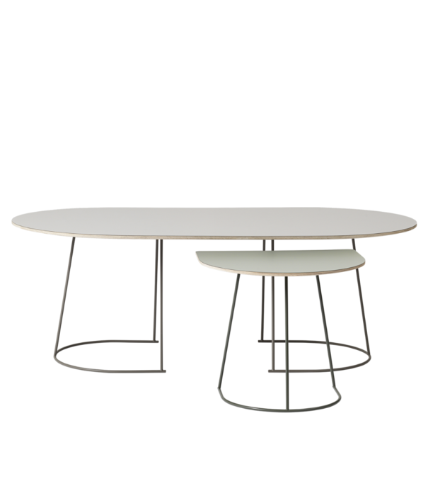 Muuto Muuto Airy Salontafel off white, eiken fineer