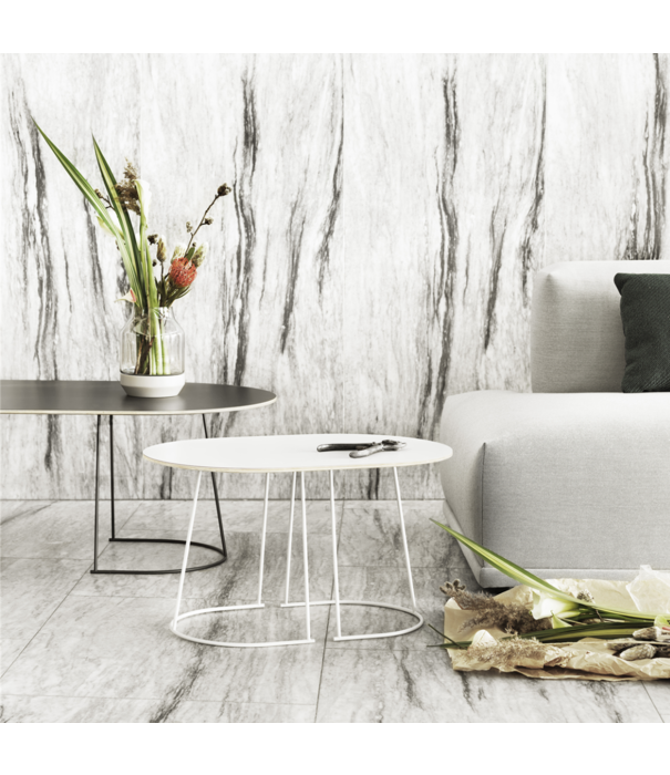 Muuto Muuto Airy Salontafel off white, eiken fineer