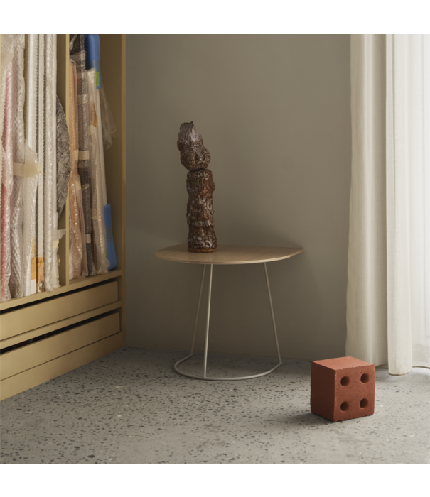 Muuto Muuto Airy Salontafel off white, eiken fineer