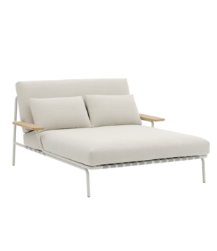 Settle Lounge Bed met armleuning