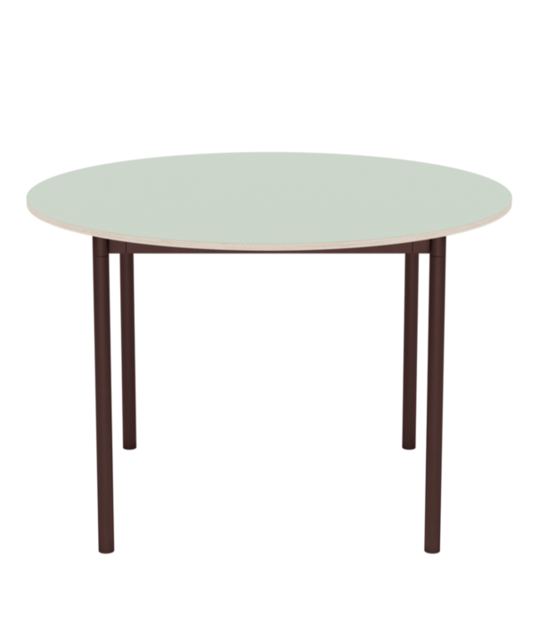 Muuto Muuto Base Eettafel Rond, licht groen laminaat