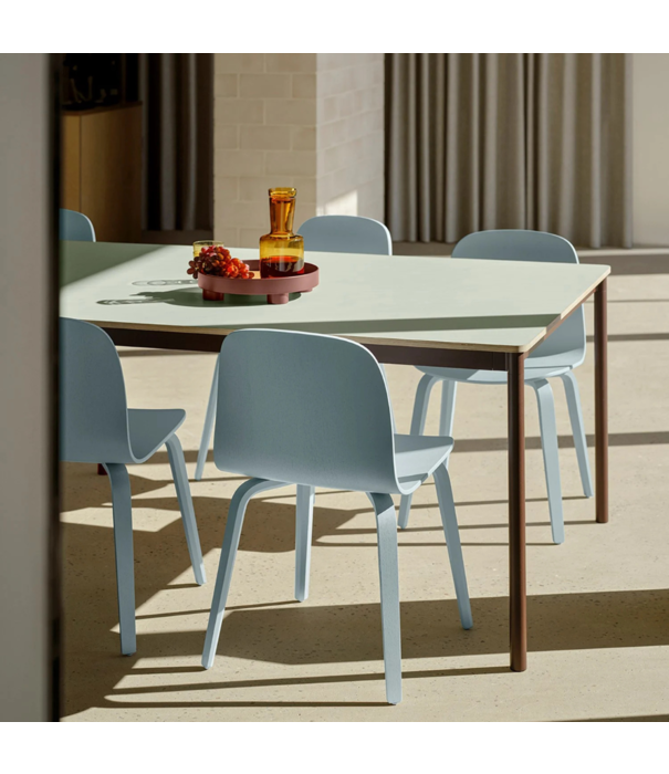 Muuto Muuto Base Dining Table Round,  light green laminate