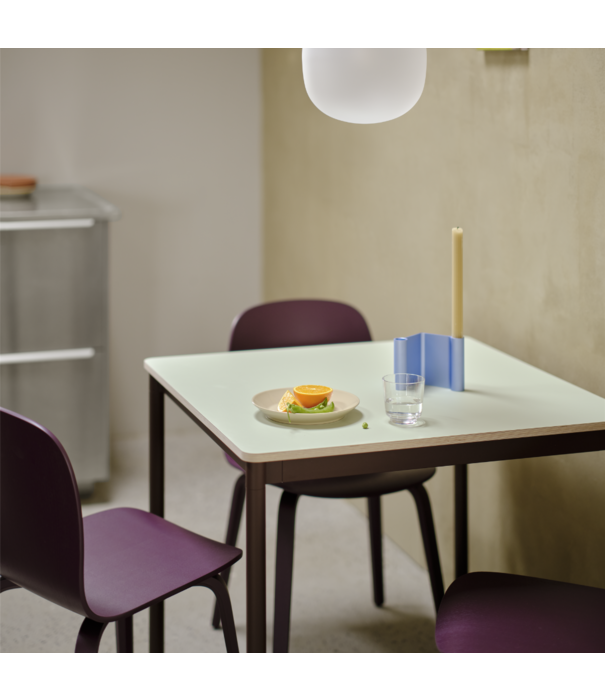 Muuto Muuto Visu Wood Eetkamerstoel light blue