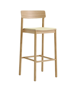 Betty TK17 Bar  Chair, seat upholstered H75