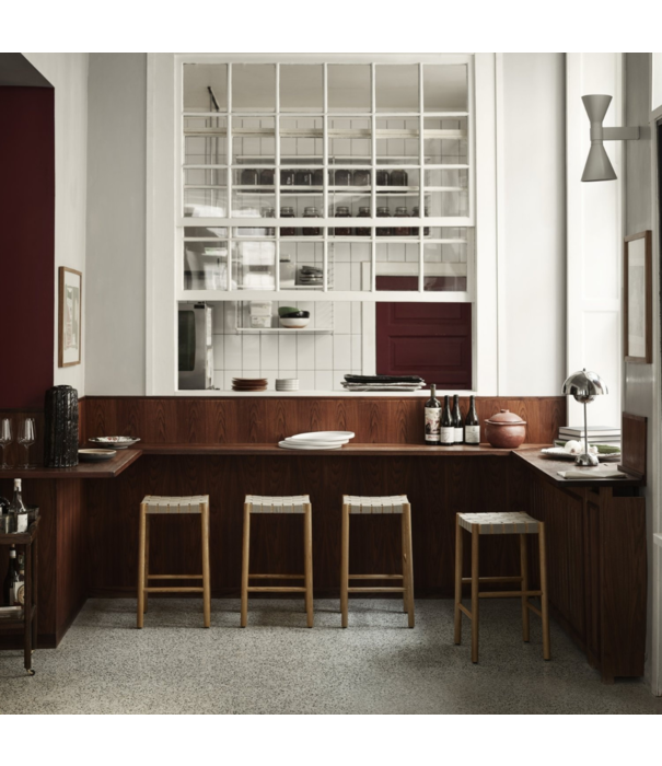 &Tradition Betty TK7 Counter Barkruk, zitting singelband