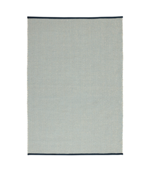 Hay 3 Colour Rug soft turquoise