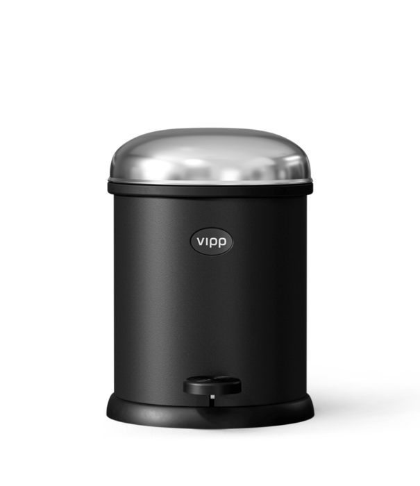 Vipp  Vipp 12 Pedal Bin black, 3L
