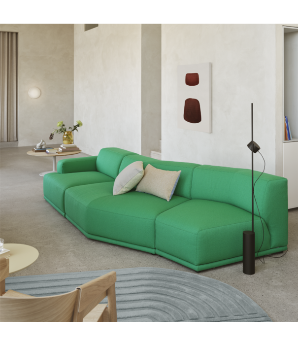 Muuto Connect 3-zits Bank  Module A, L, G stof Acca 713