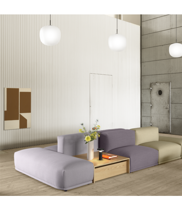 Muuto  Muuto Ridge Vase Beige