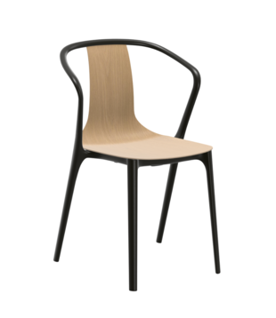 Vitra Belleville Armchair Wood