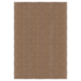 Layered Basket Weave Sisal Vloerkleed brown